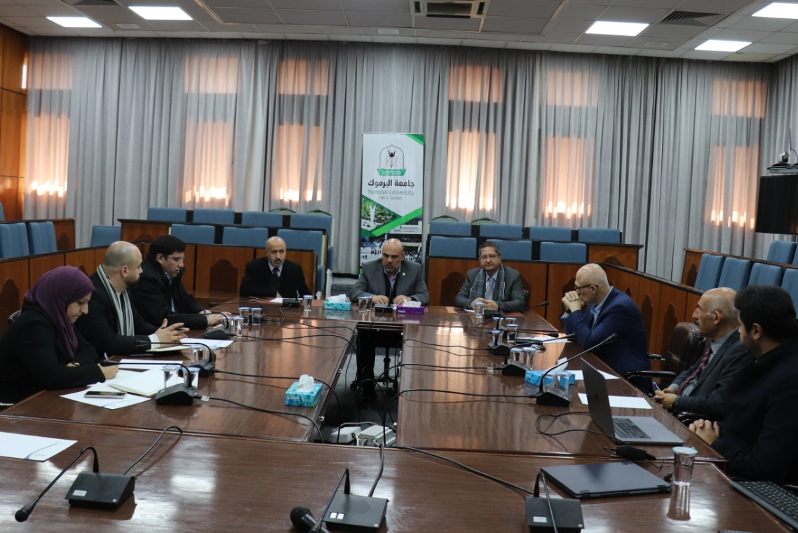 جو اكاديمي وجامعة اليرموك يبحثان التعليم الالكتروني