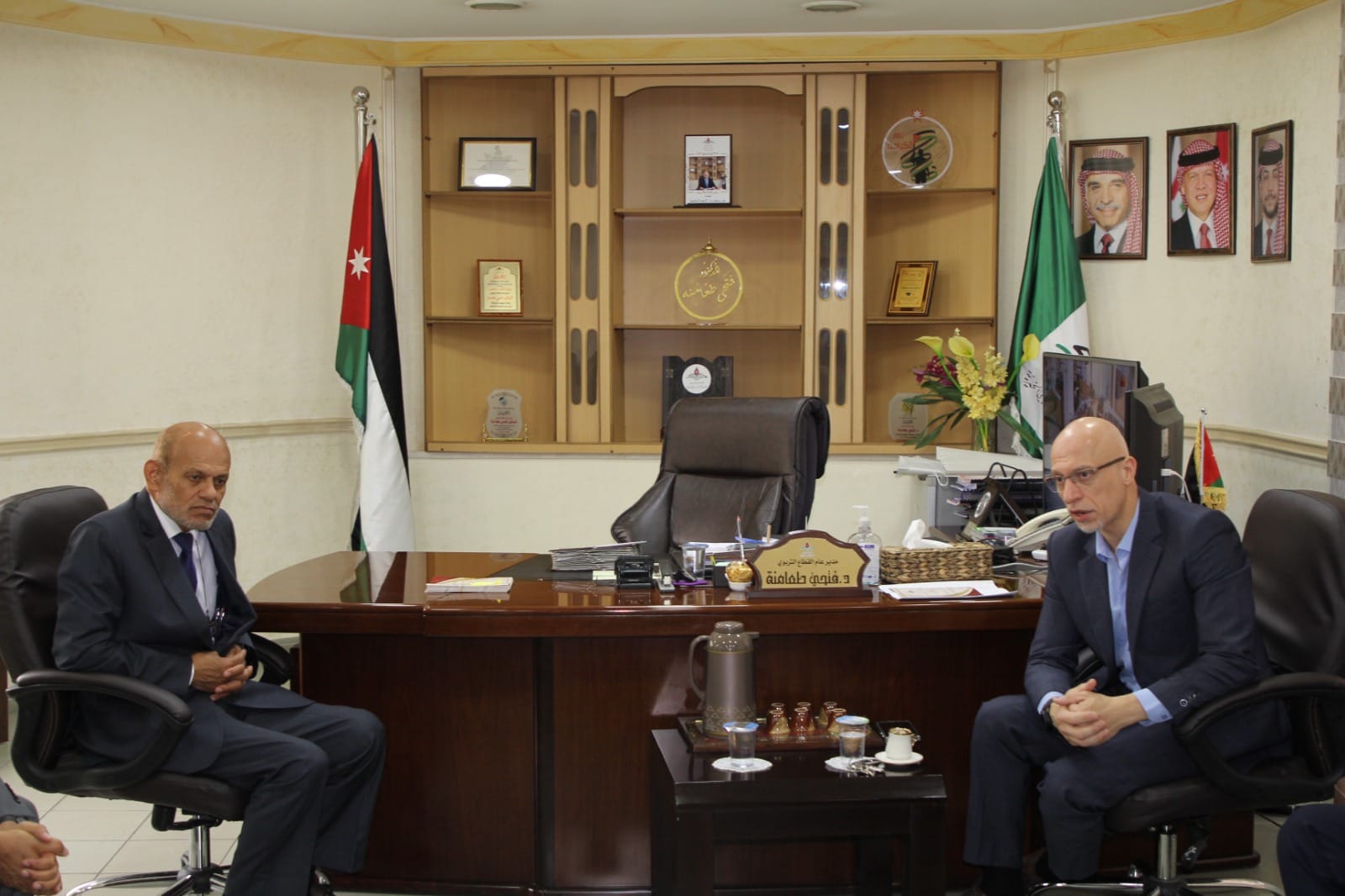 بحث سبل تعزيز التعاون مع مدارس القطاع التربوي