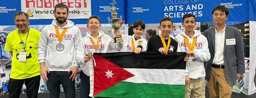 هذه نتائج المدارس الأردنية في البطولة العالمية للروبوت