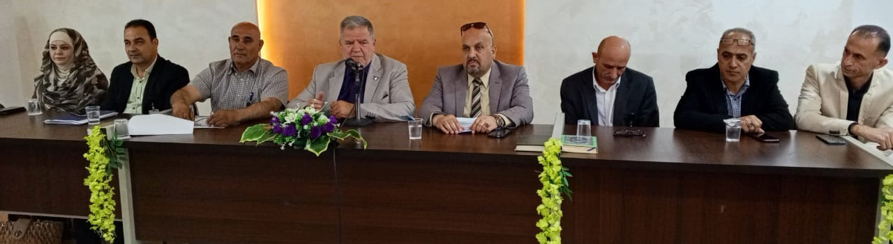 الروابده يجتمع بمدراء المدارس الثانوية بتربية بني كنانة