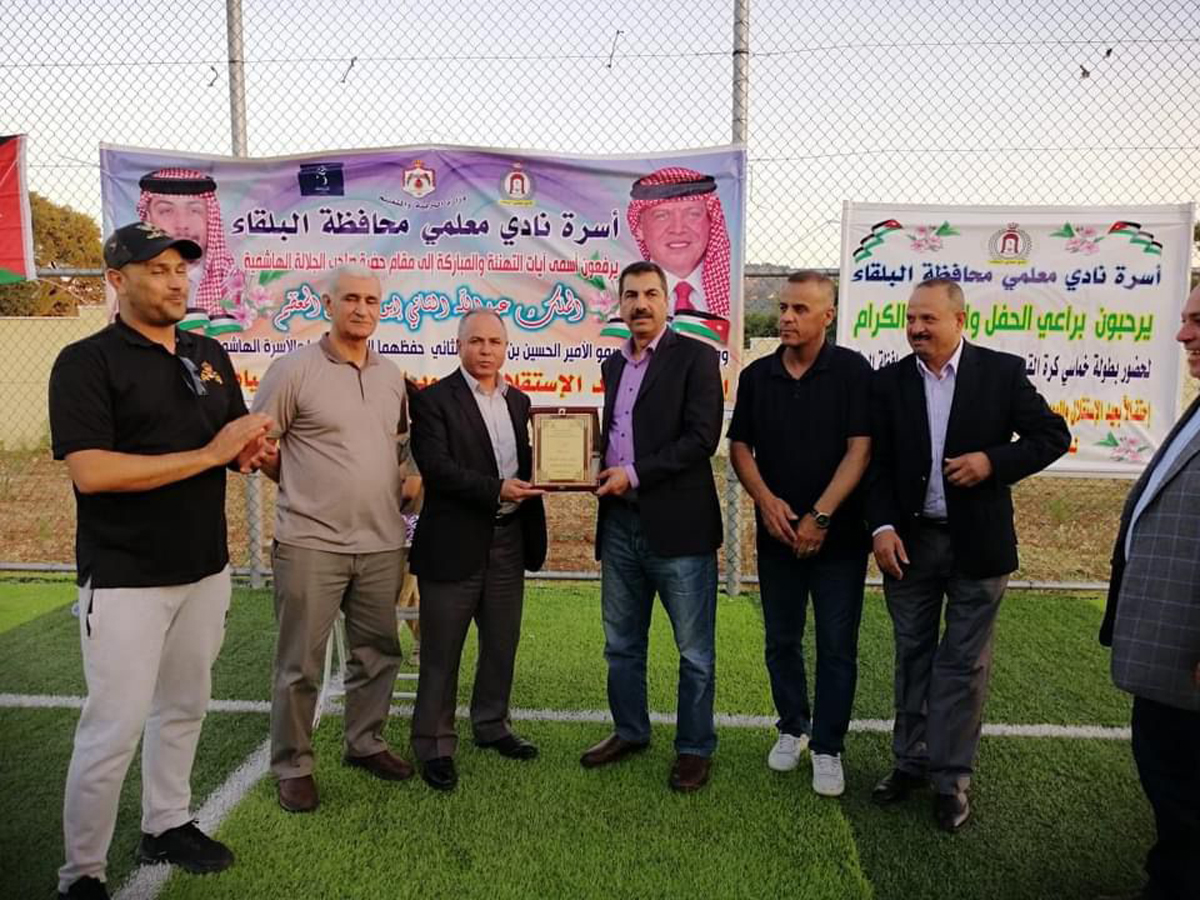 بطولة خماسي كرة في البلقاء احتفالا بالمناسبات الوطنية