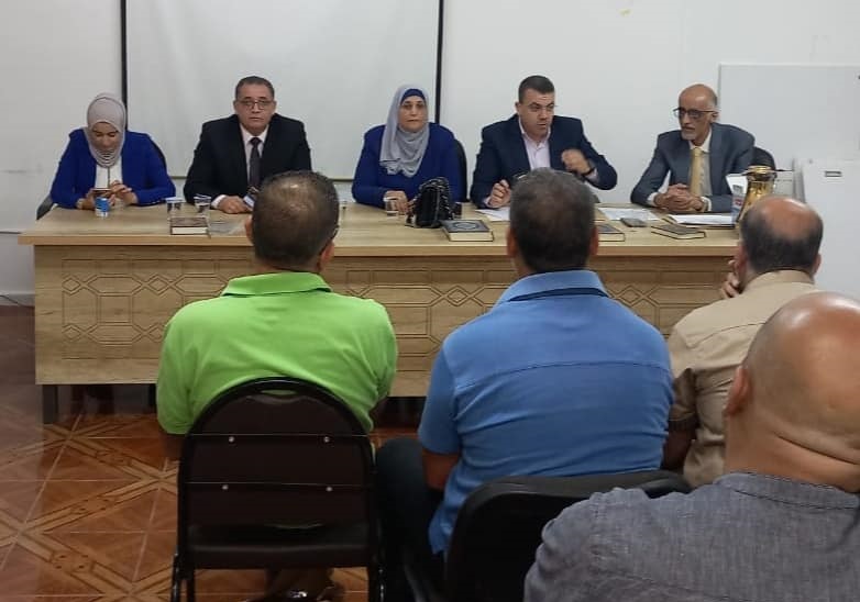 مناقشة مهام وادارة "التوجيهي" في لواءي الطيبة والوسطية