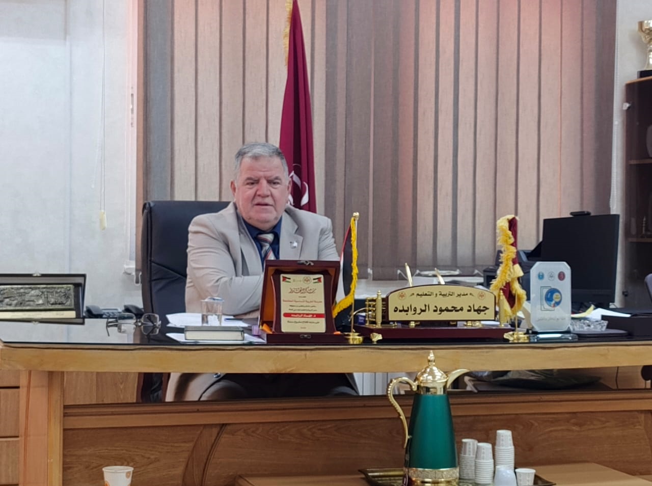 الروابدة يلتقي أعضاء لجنة التطوير المهني BTEC