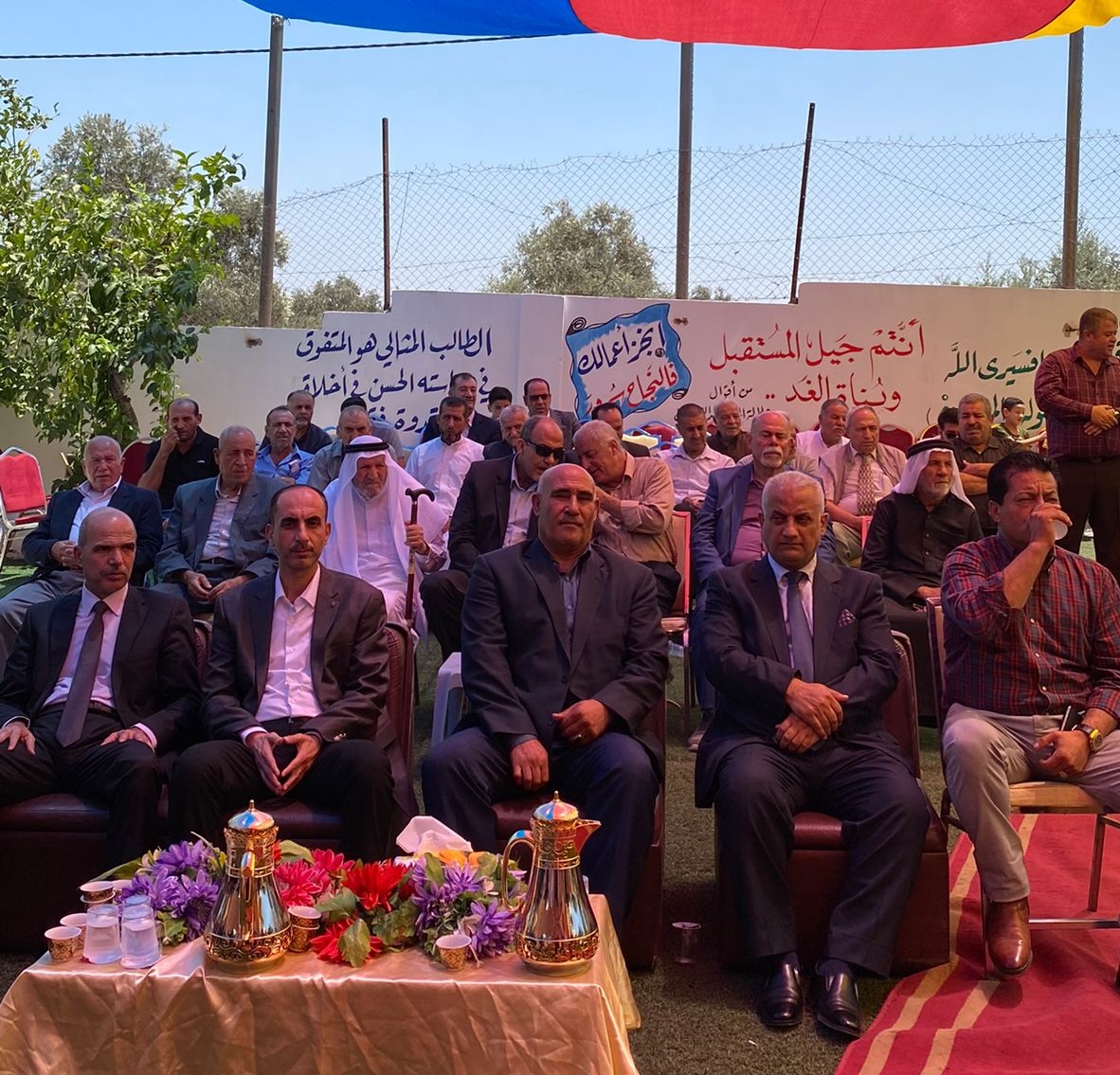 مدير التربية والتعليم  يفتتح مدرسة عنان العلم النموذجية