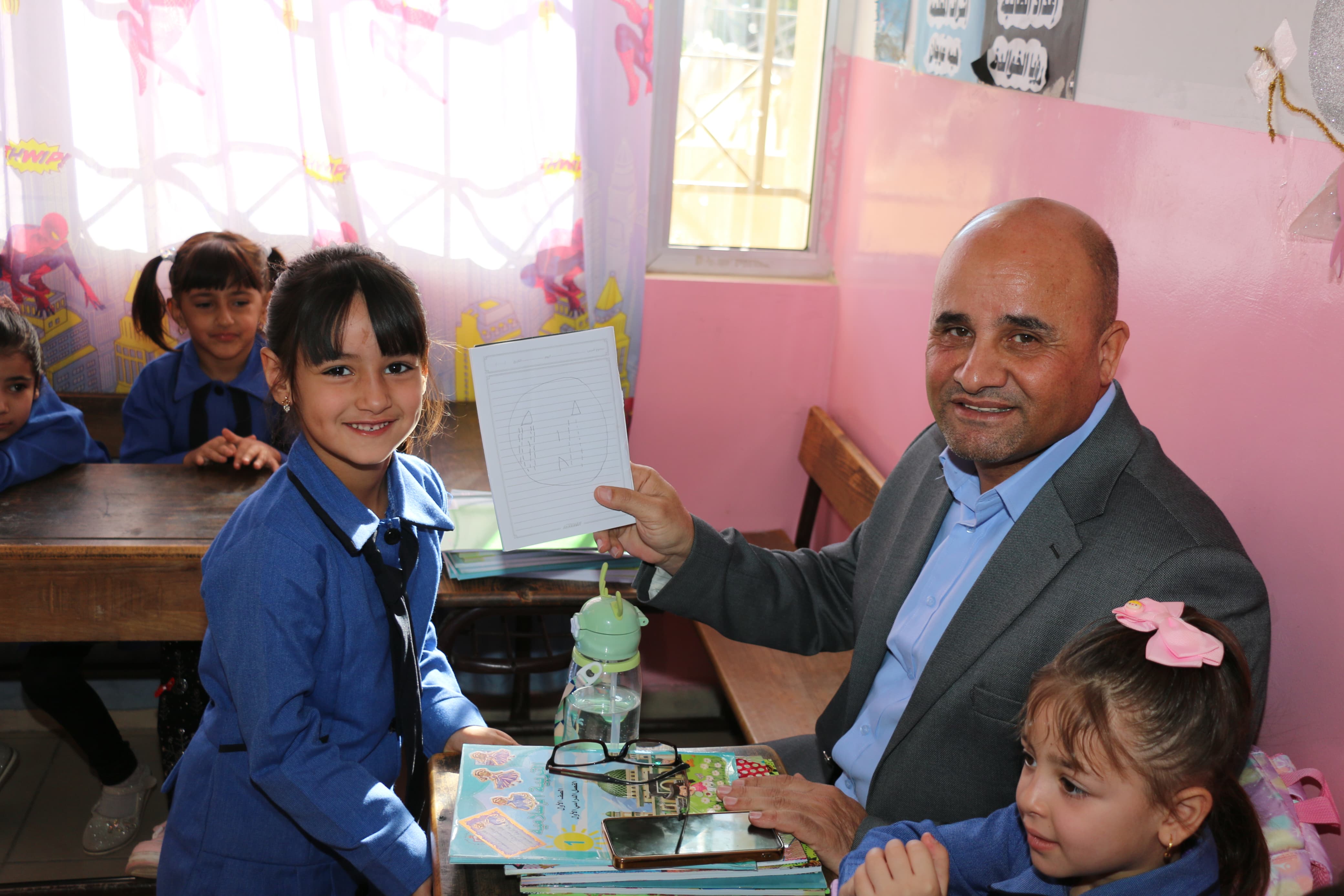 مدير تربية منطقة معان يتفقد مدارس الفترة المسائية