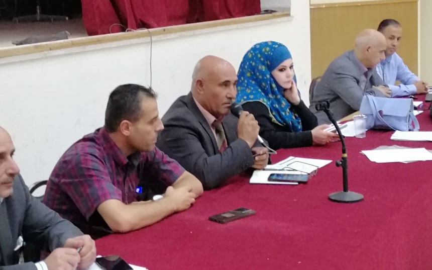 نجادات يتراس إجتماعا تعريفيا بجائزة الملكة رانيا للتميز
