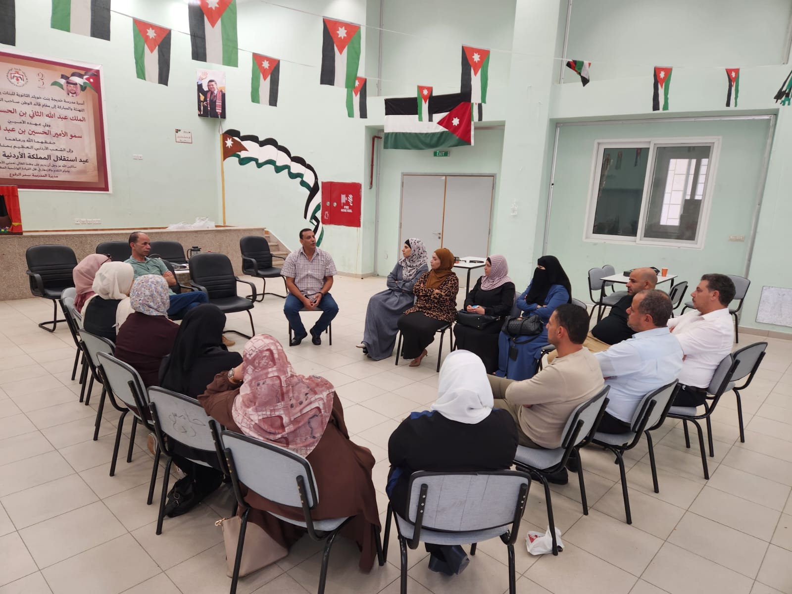 اجتماع تحضيري في معان لانطلاق برنامج قيادة المدارس 2024