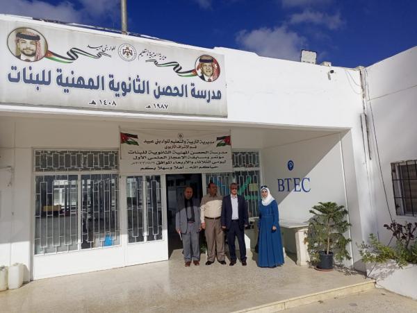 ورشة تدريبية للجنة التعليم المهنيBTEC في تربية بني عبيد