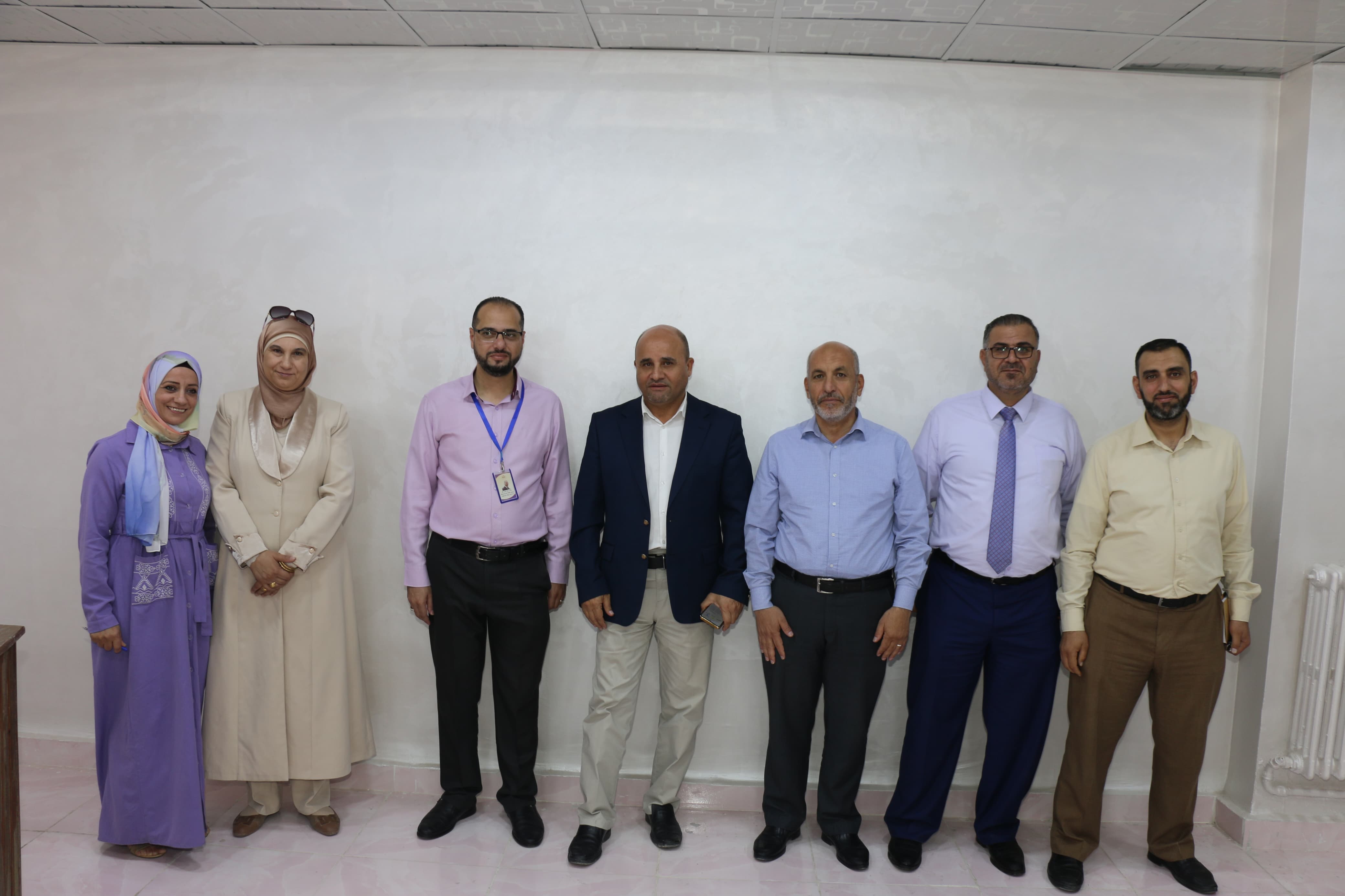 الحباشنة يفتتح دورة نظام إدارة المعلومات التربويةلـBTEC