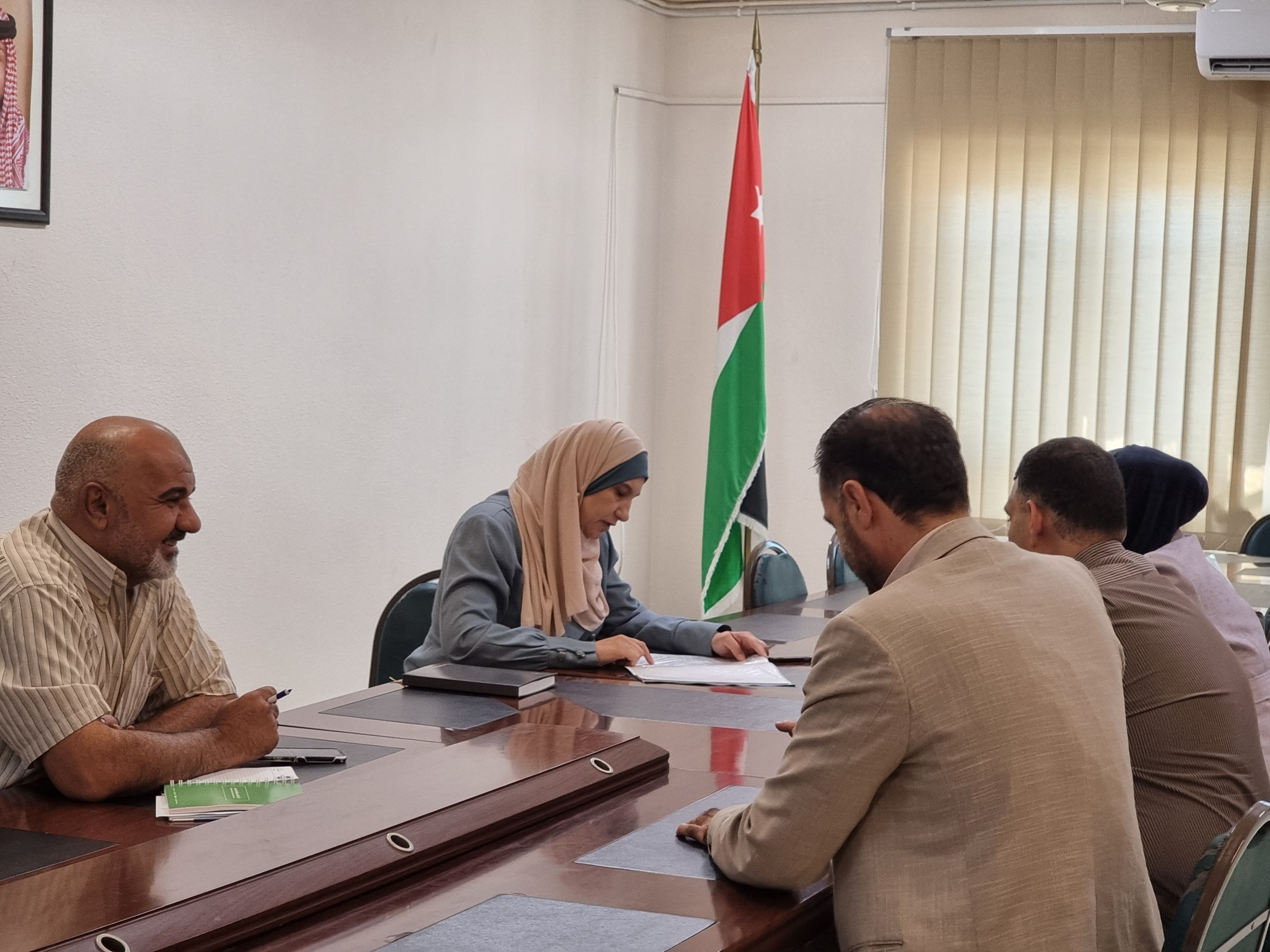 اجتماع لفريق المساواة في مديرية منطقة معان