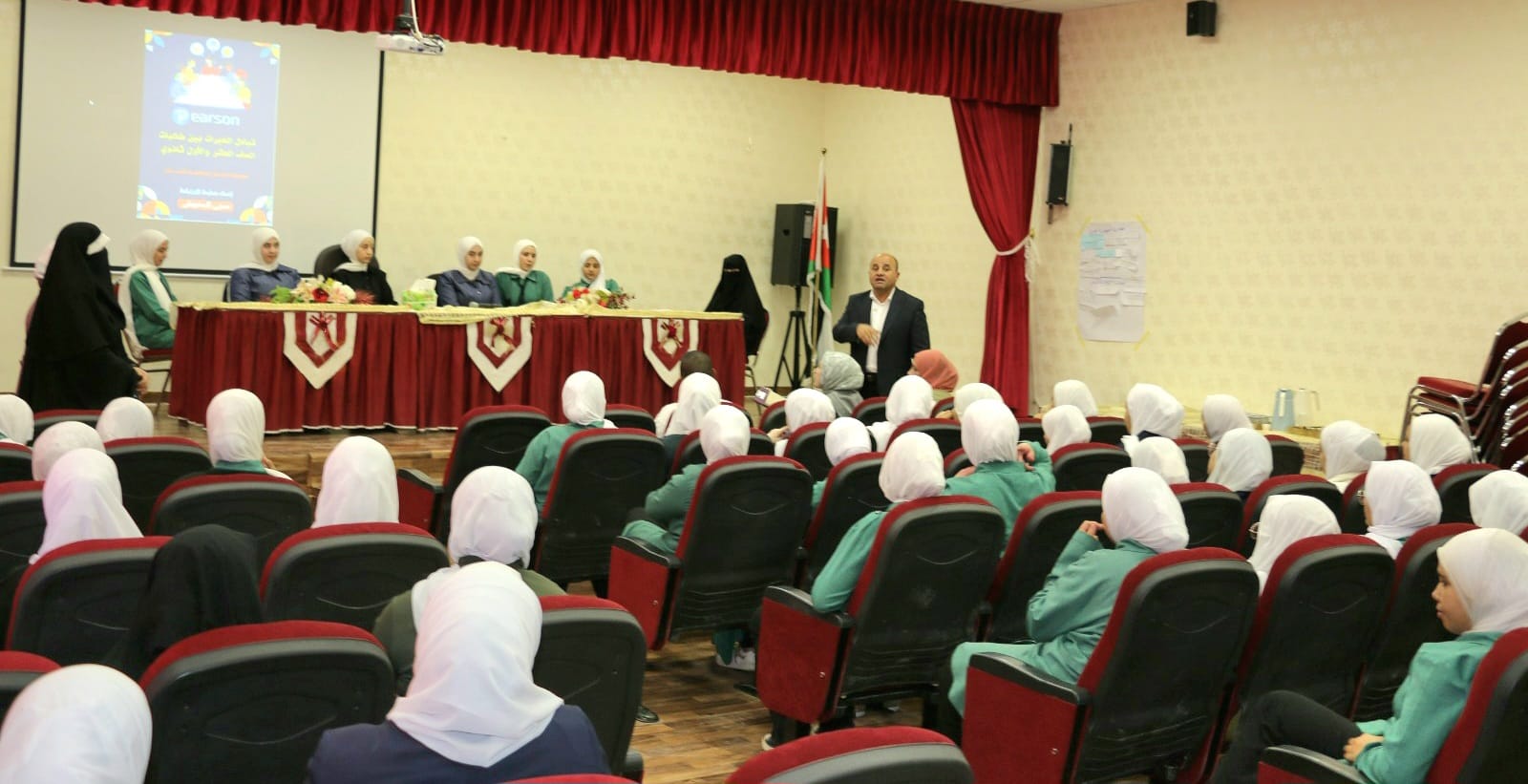 ورشة تبادل الخبرات الخاص بنظام الـBTEC في تربية معان