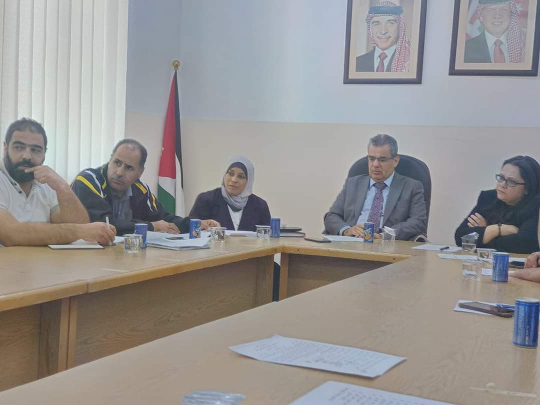 الجراح يلتقي لجنة التعليم المهنيBTEC في تربية بني كنانة