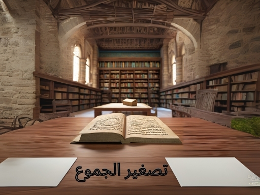 تصغير الجموع -النحو والصرف 2007