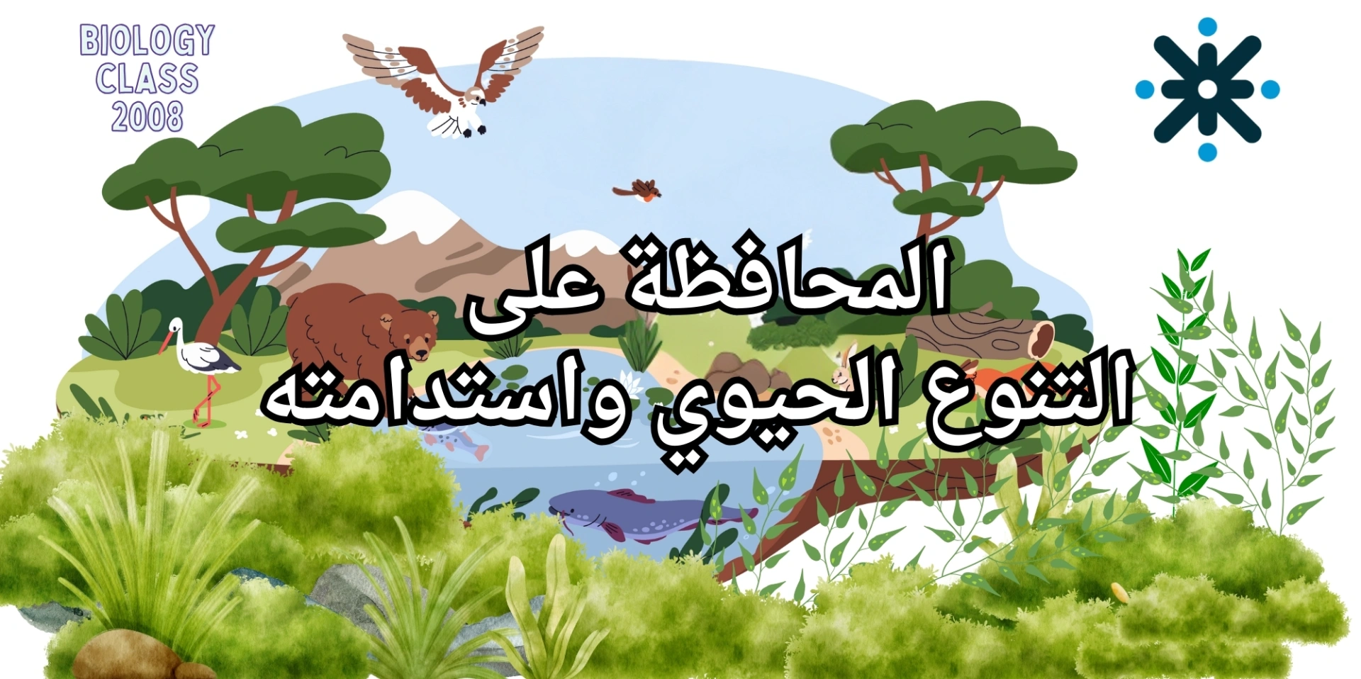 المحافظة على التنوع الحيوي واستدامته -احياء 2008