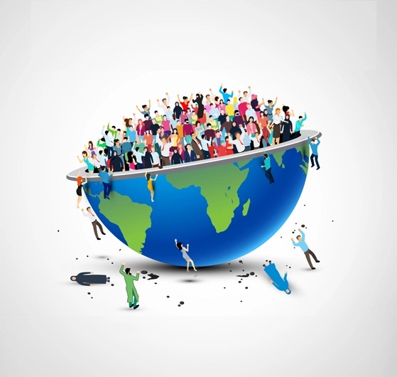 الانفجار السكاني - علوم الأرض - حادي عشر