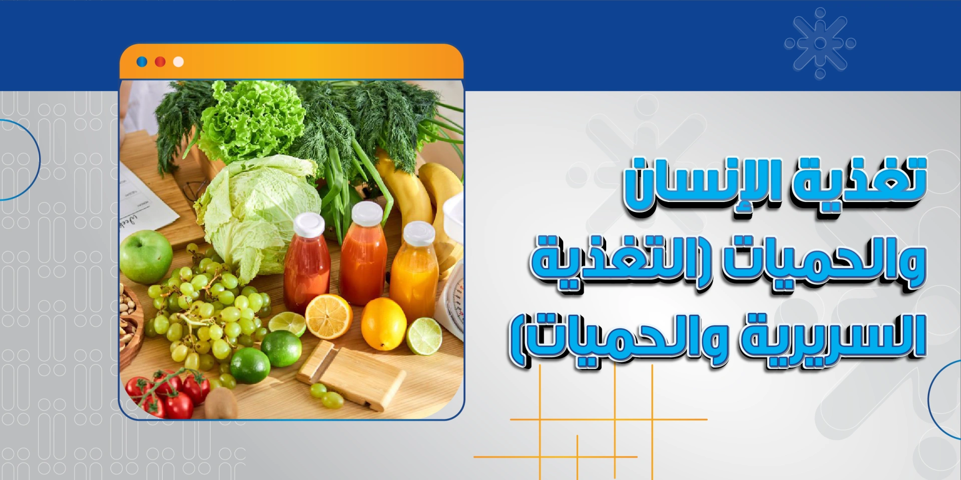 تغذية الإنسان والحميات (التغذية السريرية والحميات)